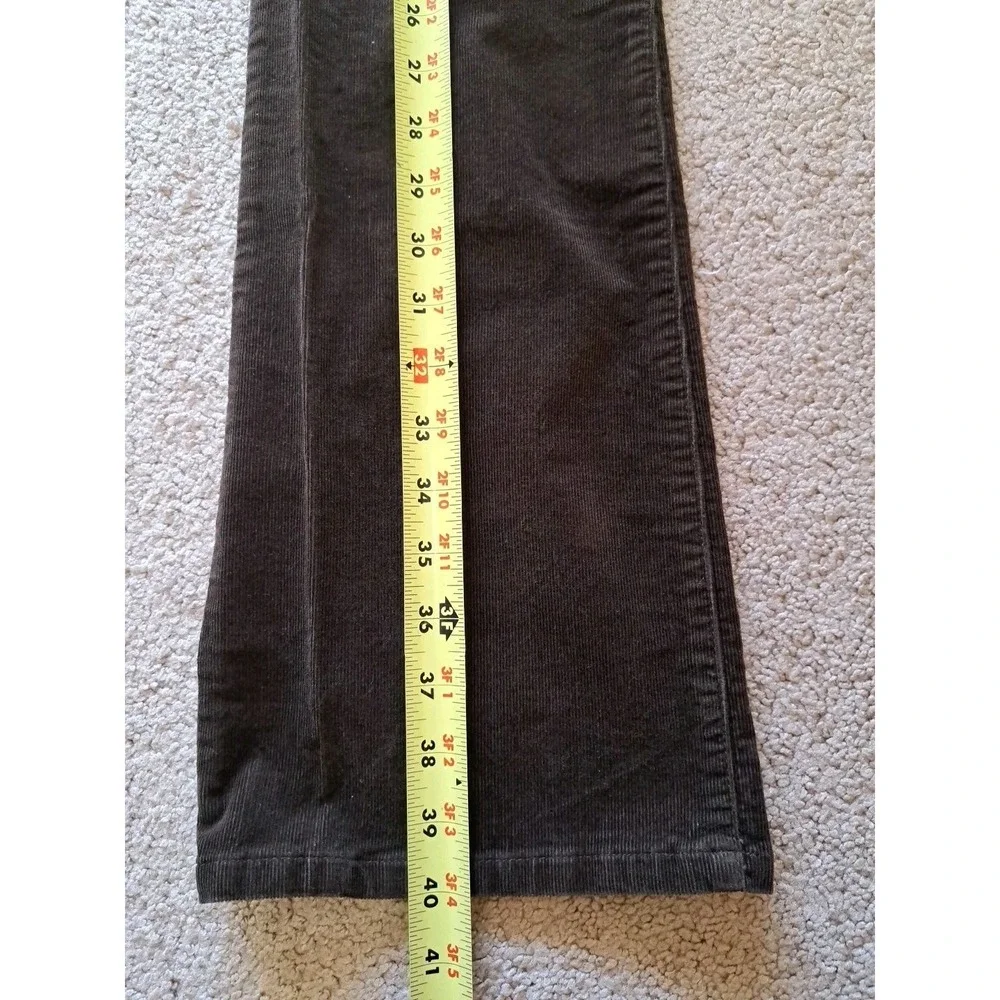 Michael Kors Women's Brown Stretch Cotton/Elastan Corduroy Pants Trousers 4 New